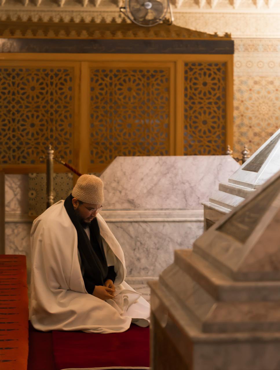 Sidi Mouad, actuel guide de la Tariqa Qâdiriya Boutchichiya